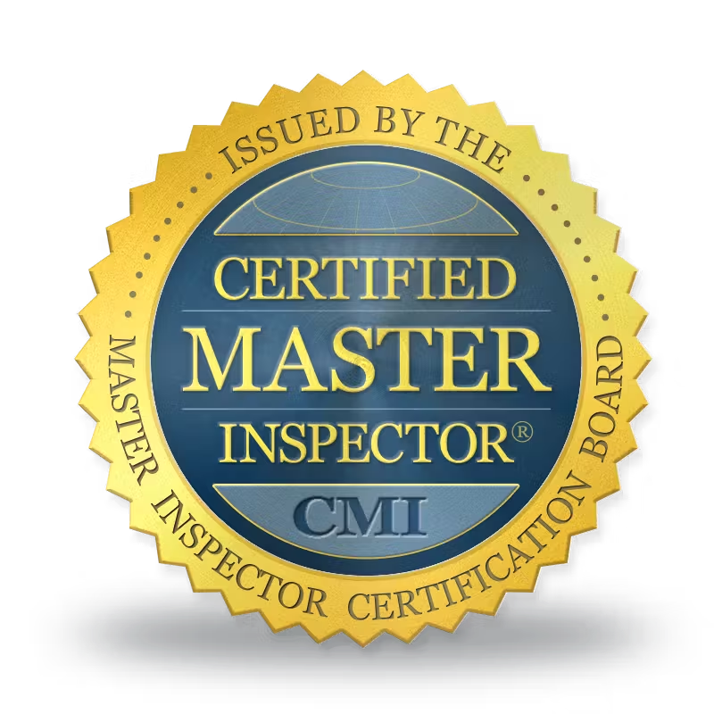 Certified Master Inspector